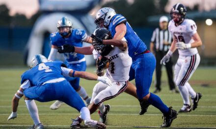 Lawrence football sees 2-TD lead slip away late in 35-31 road loss against Olathe West